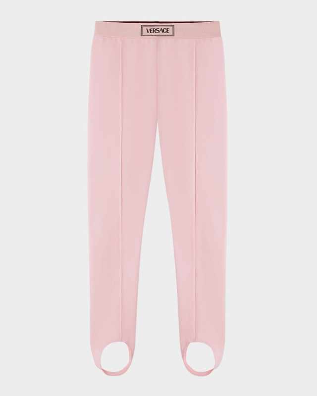 Girl's Logo-Print Stir Up Leggings, Size 6-14